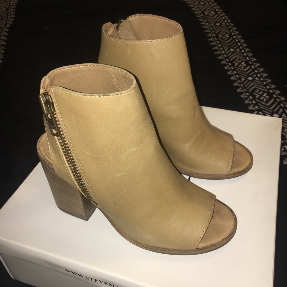 Steve Madden Peep Toe Booties